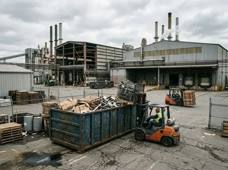 industrial-factory-scrap-conta-003 — frequently asked questions, Cheap Roll-off Dumpster Rentals in Shorewood, WI